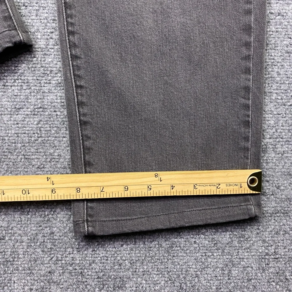 Lucky Brand 221 Original‎ Straight Grey Jeans Mens Sz 36 Grunge Retro Western